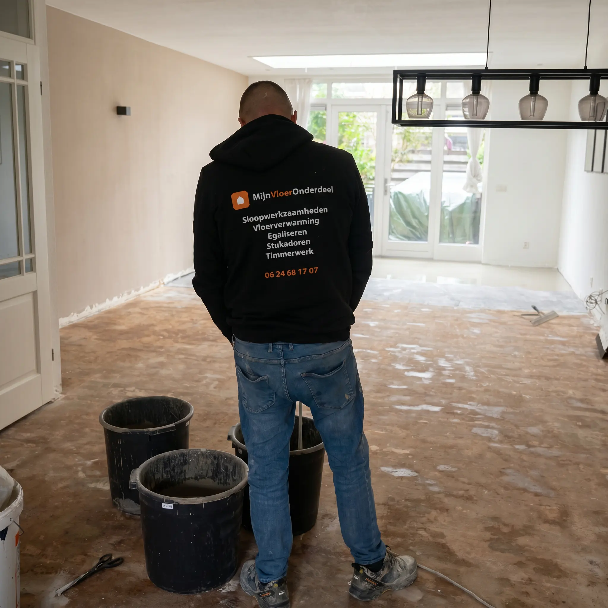 Vloer renovatie resultaat Noord-Holland